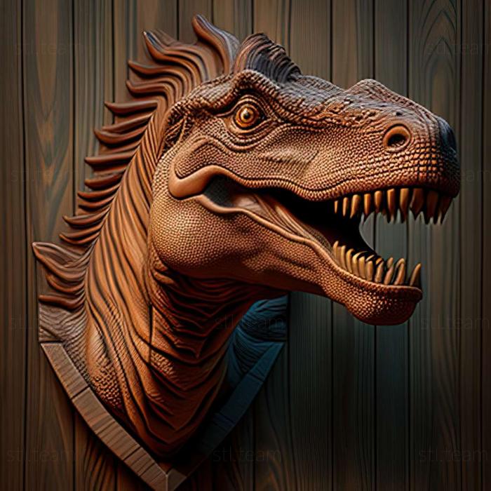 3D модель Чжученгозавр (STL)